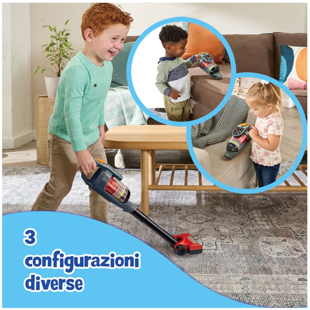 Vtech Aspirapolvere Interattivo Luci e Note