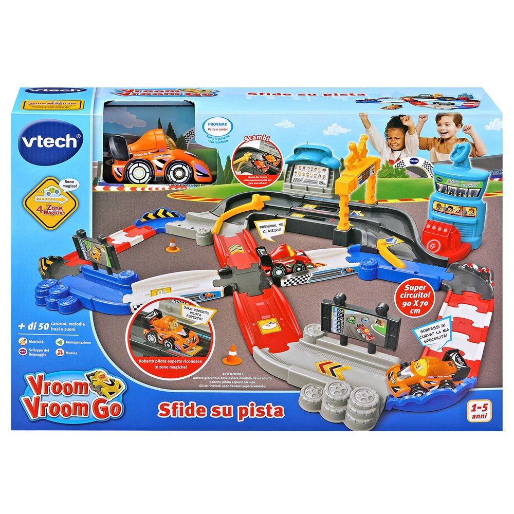 Vtech, Vroom Vroom Go - Sfide Su Pista