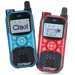 Vtech, Kidi Talkie Explorer Nuovi Walkie-Talkie 8 in 1 Con Schermo e Torcia