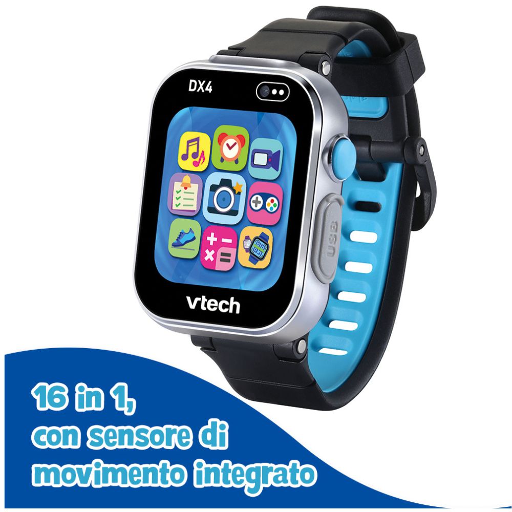 Vtech, Kidizoom Smartwatch DX4 - Nero