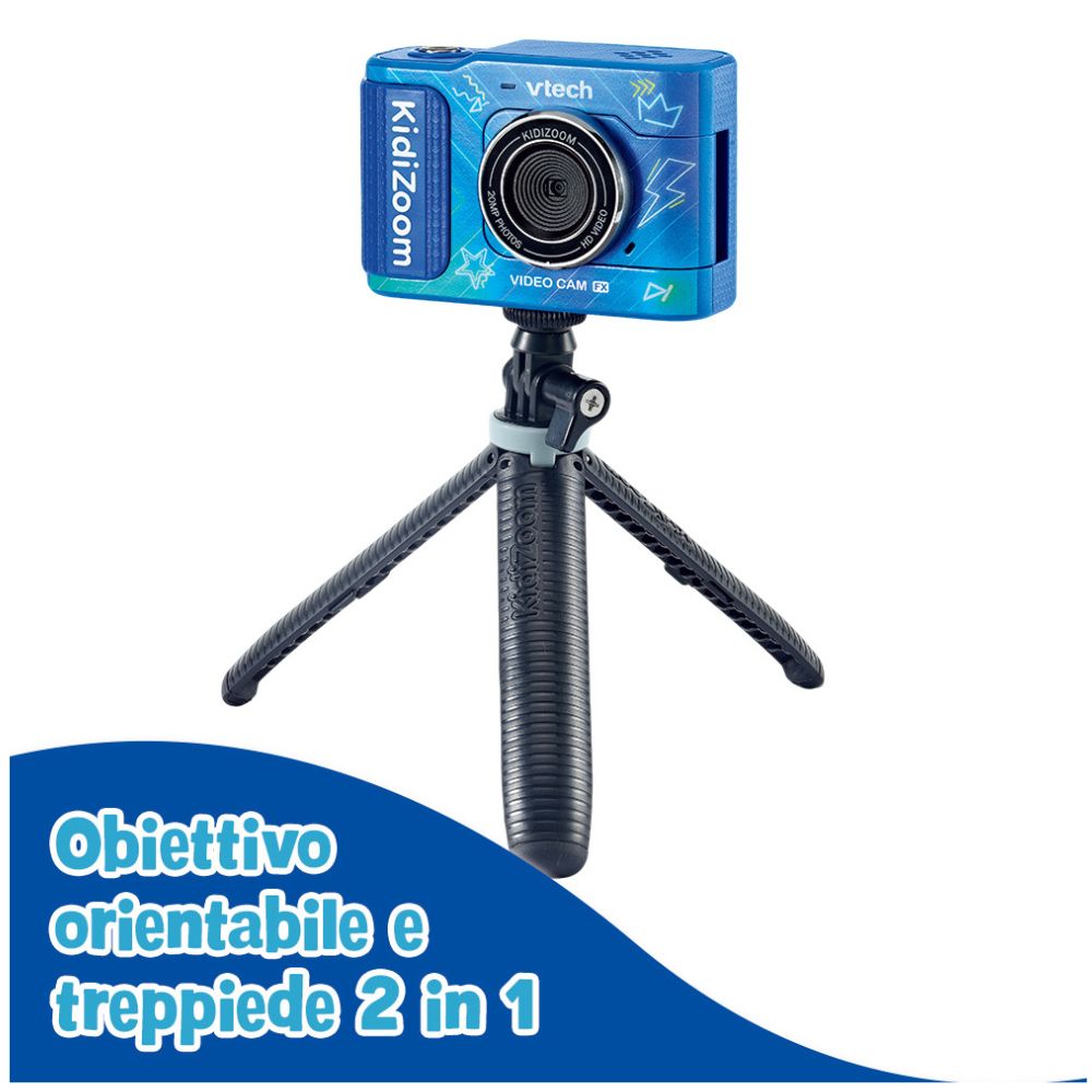 Vtech, KidiZoom Video Cam FX - Blu