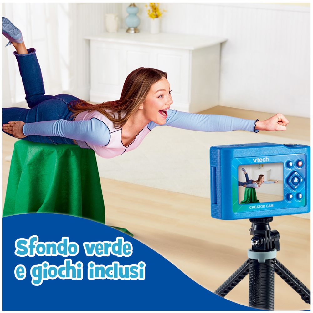 Vtech, KidiZoom Video Cam FX - Blu