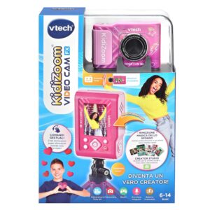 Vtech, KidiZoom Video Cam FX - Rosa