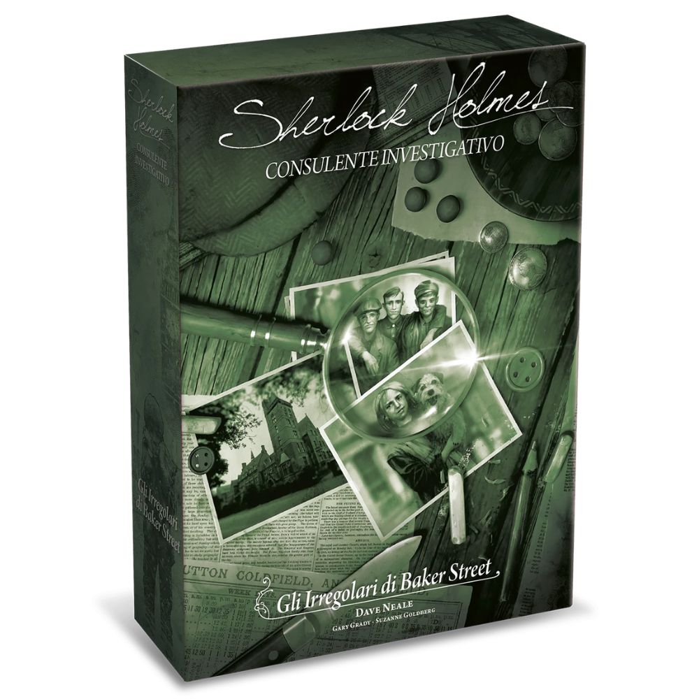 Asmodee Gioco Di Società Base, Sherlock Holmes Consulente Investigativo I Delitti del Tamigi e Altri Casi