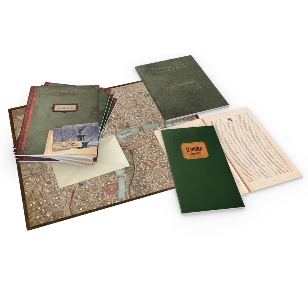 Asmodee Gioco Di Società Base, Sherlock Holmes Consulente Investigativo I Delitti del Tamigi e Altri Casi