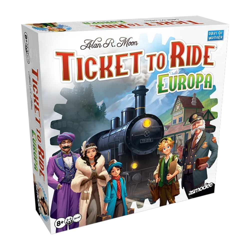 Asmodee Gioco Di Società, Ticket to Ride Europa Refresh