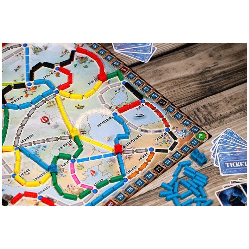 Asmodee Gioco Di Società, Ticket to Ride Europa Refresh