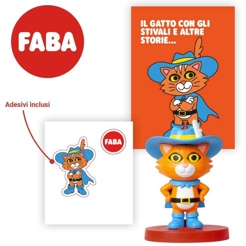 FABA Personaggio Storie Sonore, Il Gatto Con Gli Stivali