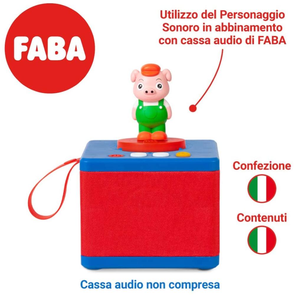 FABA Personaggio Storie Educative, I 3 Porcellini
