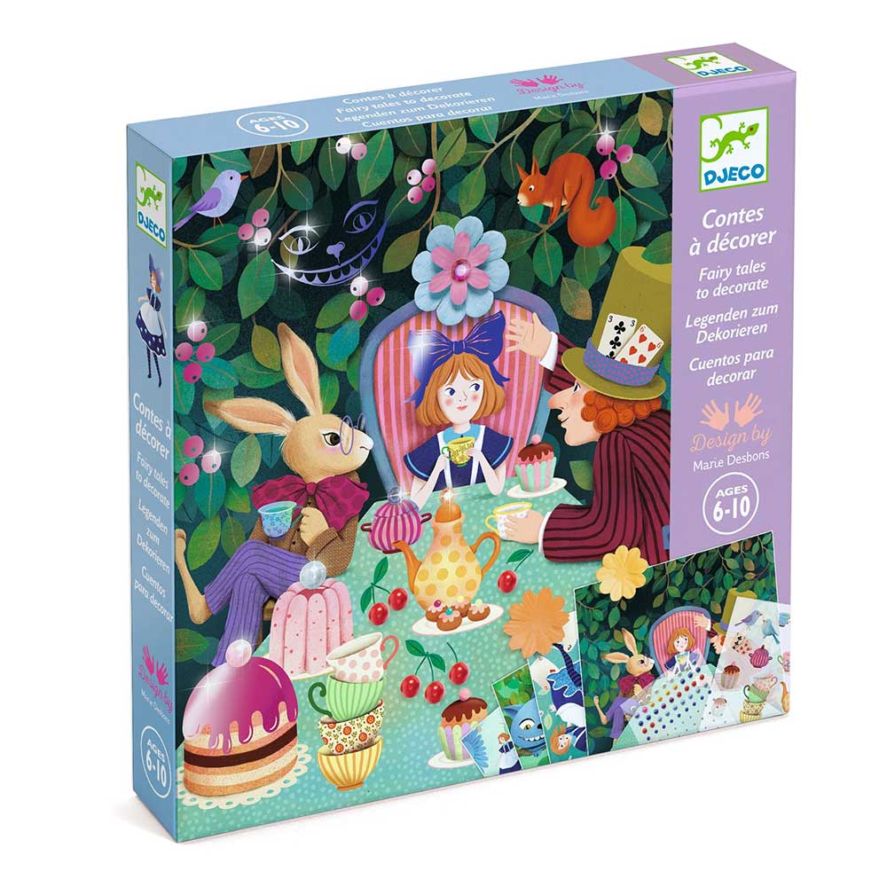 Djeco Nel Paese delle Meraviglie - Kit Creativo per Bambini