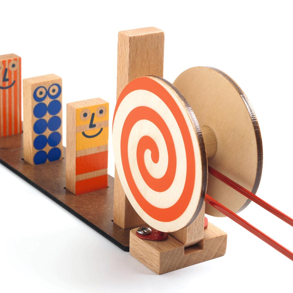 Djeco Zig & Go Junior - Racer - 51 Pezzi Il Gioco di Reazione a Catena per Piccoli Costruttori!