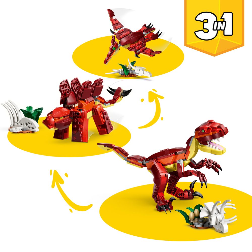 LEGO Creator 3-in-1 31379 Feroce dinosauro