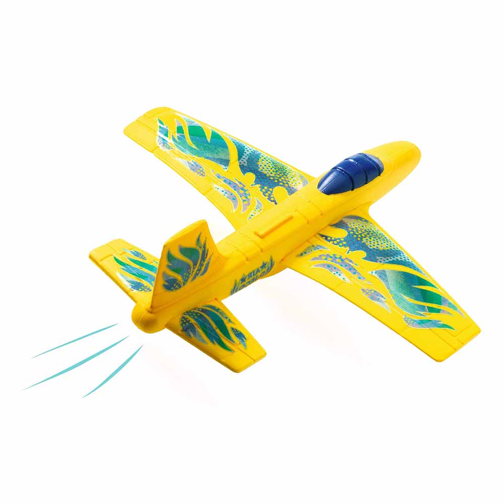 Djeco Aereoplano In Schiuma Fire Jet