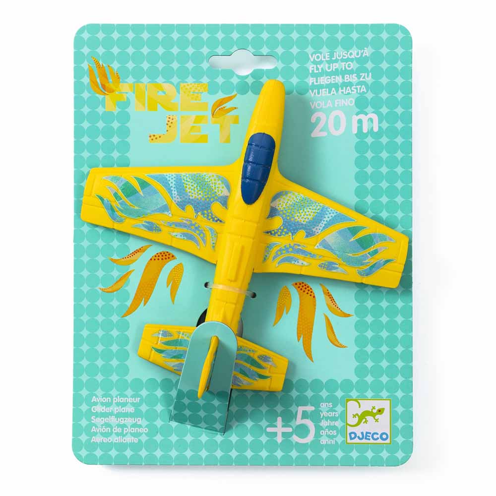 Djeco Aereoplano In Schiuma Fire Jet