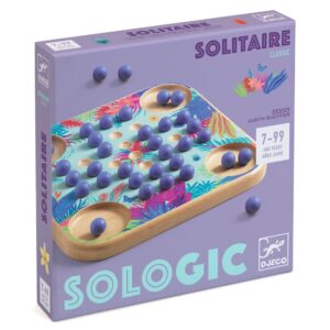 Djeco Solitario in Legno Gioco di Logica Sologic