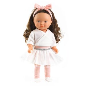 Djeco Bambola Ballerina Lovely Roxane 32 cm con Tutù