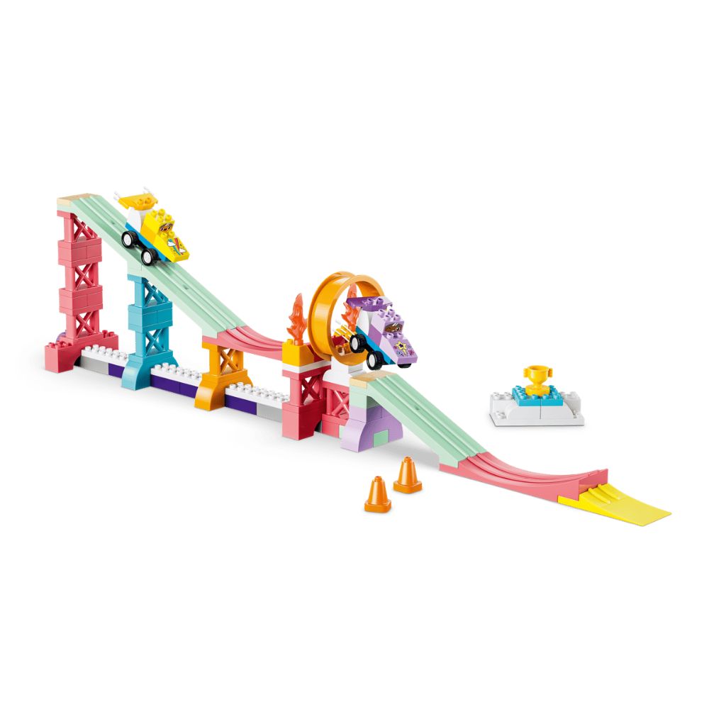 LEGO Duplo 10478 Rampe Creative 3 In 1 Con Veicoli