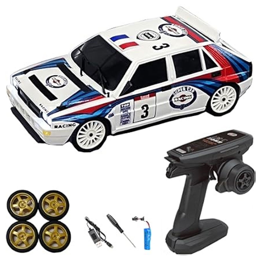 LDR/C Model Auto Radiocomandata 2,4GHz Proporzionale, Lancia Delta HF Integrale Martini