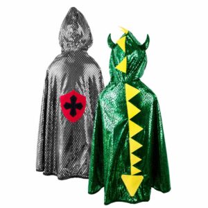 Great Pretenders, Mantello Reversibile Drago-Cavaliere 7-8 anni