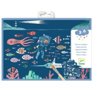 Djeco Pittura Magica ad Acqua Nell'Oceano 3-6 anni