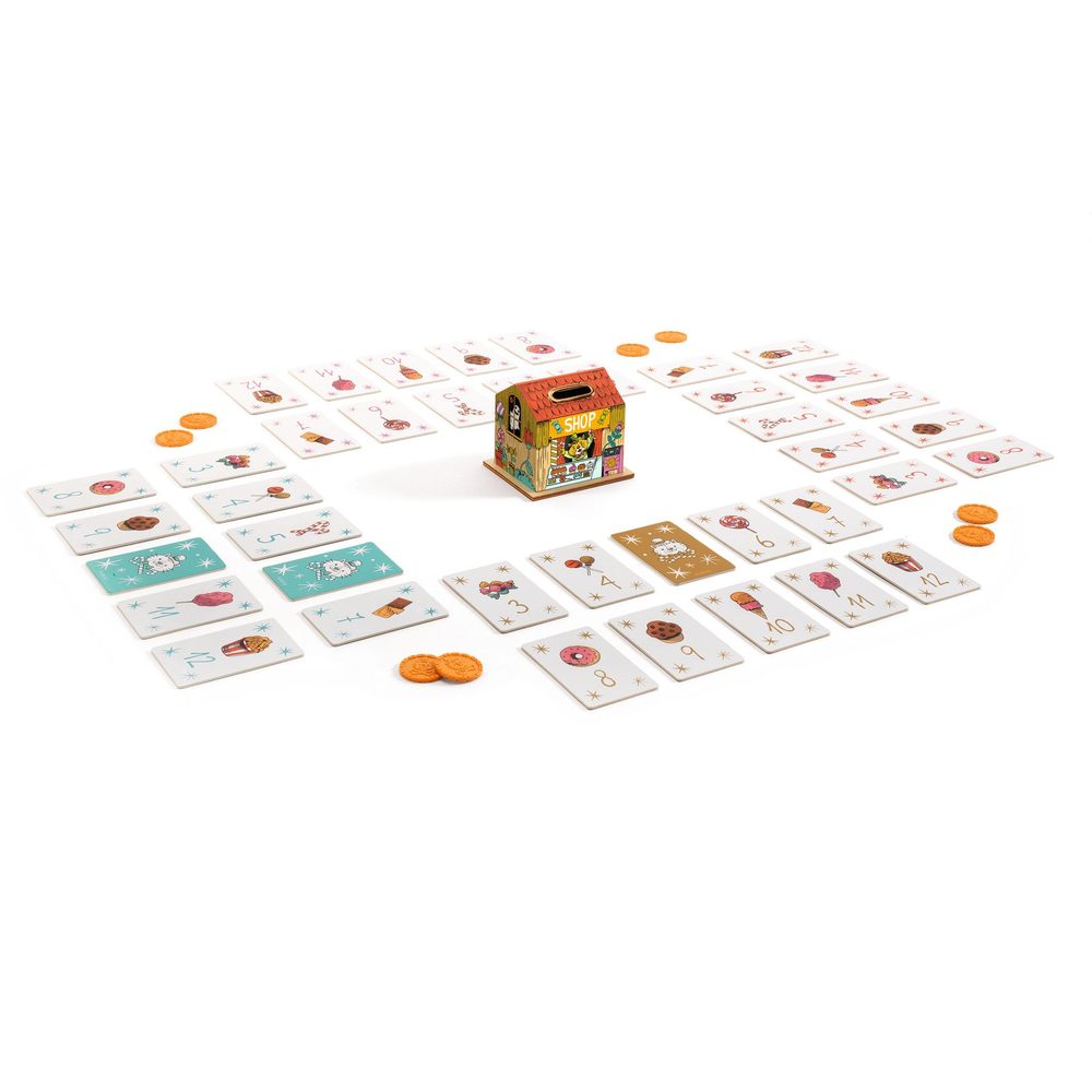 Djeco Gioco da Tavolo Tutti Candi di Strategia e Calcolo