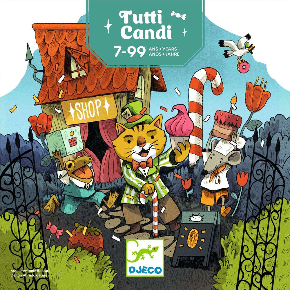 Djeco Gioco da Tavolo Tutti Candi di Strategia e Calcolo