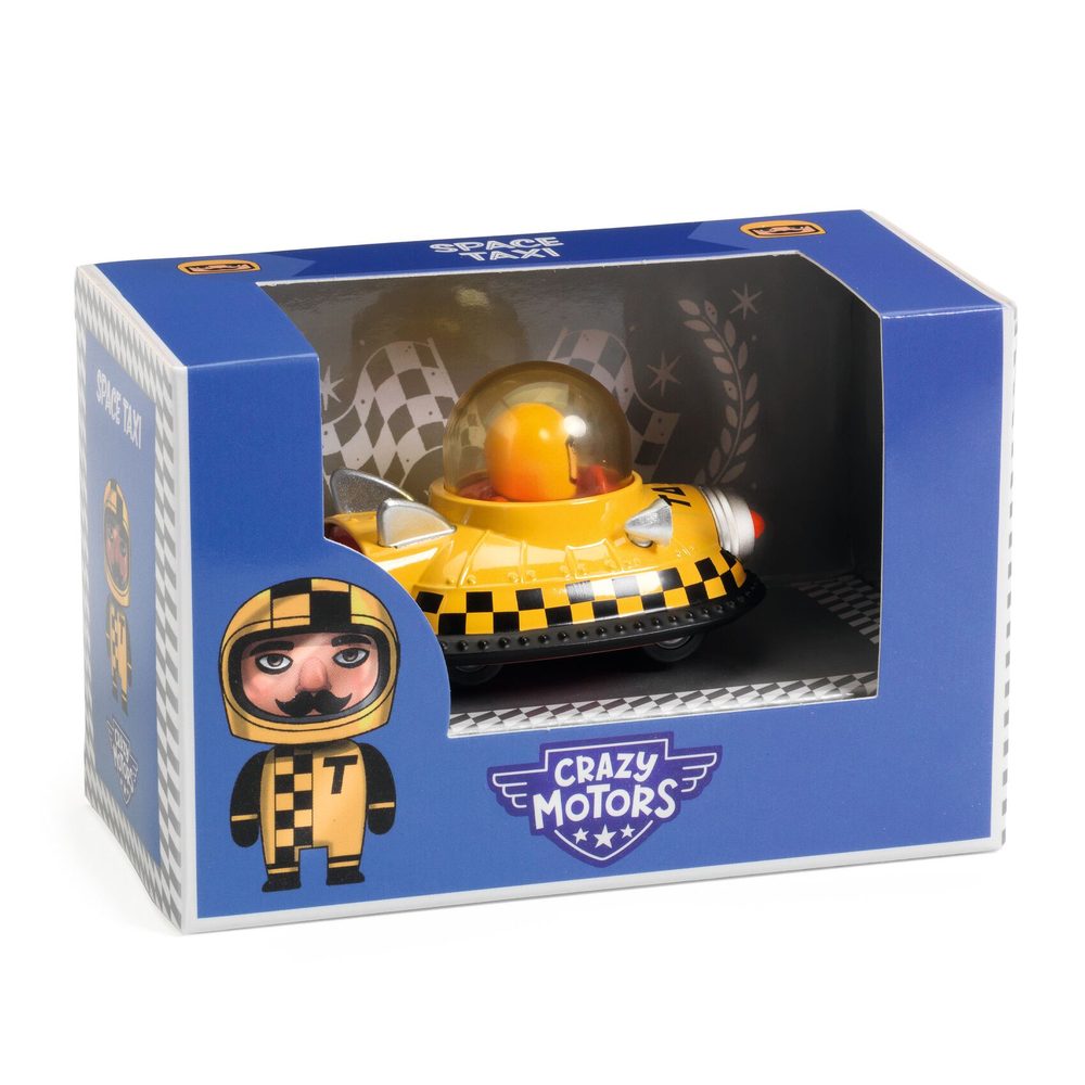 Djeco Macchinina in Metallo Crazy Motors Space Taxi