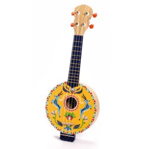Djeco Banjo in Legno per Bambini Animambo 4 Corde