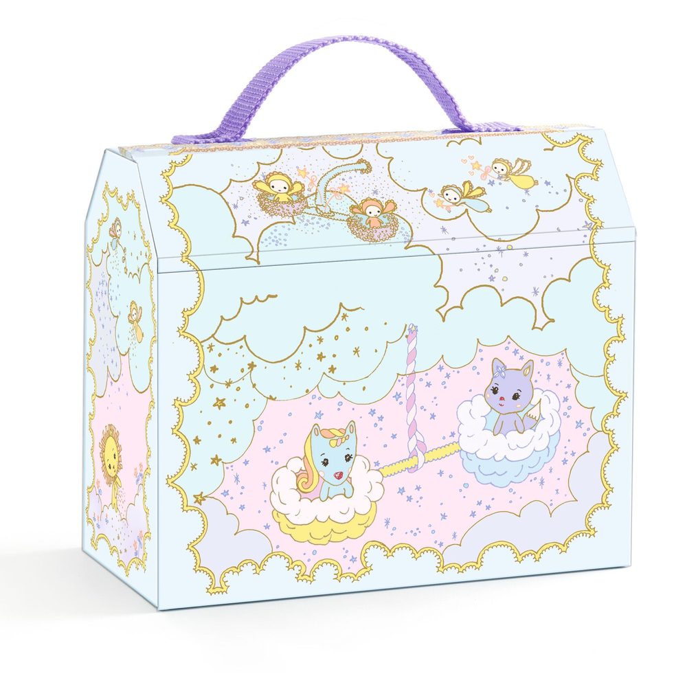 Djeco Mini Casa Tinypets Tinyly con 7 Animaletti
