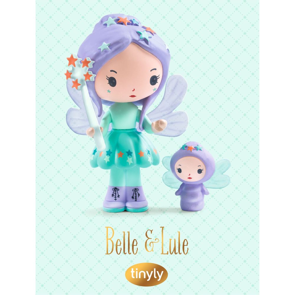 Djeco Personaggio Snodabile Tinyly Belle e Lule con Accessori