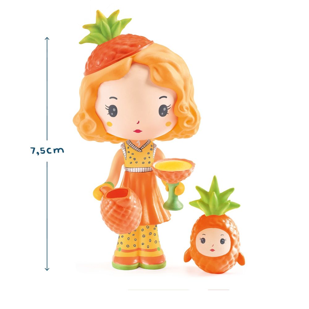Djeco Personaggio Snodabile Tinyly Anna e Nany con Accessori