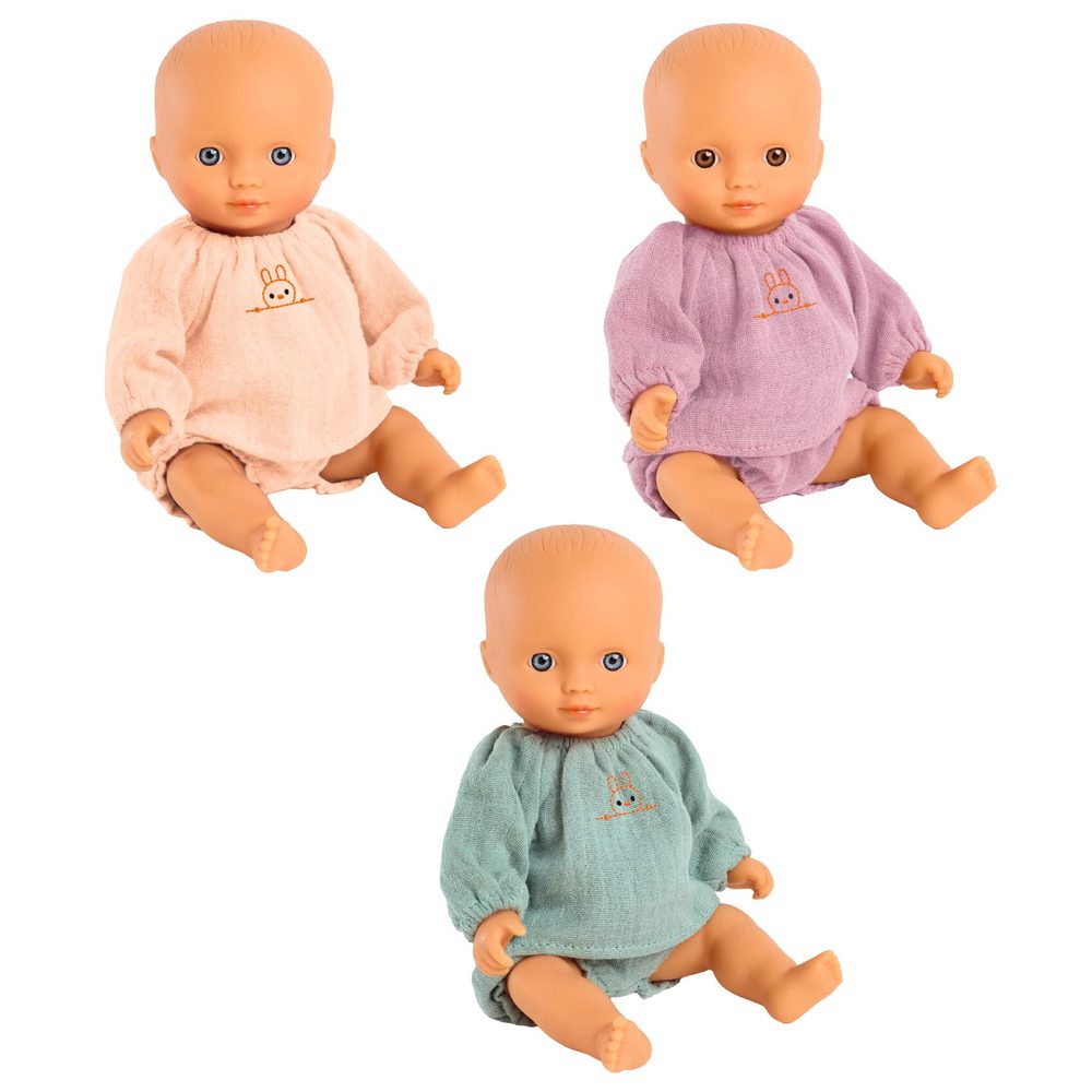 Djeco Bambolotto Mini Pomea 20 cm in Vinile Lola Ola Dina, Soggetto Casuale