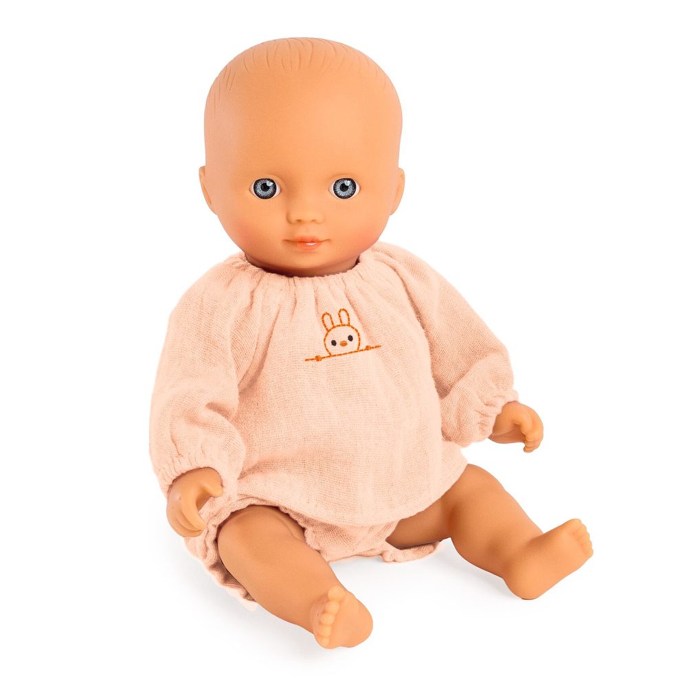 Djeco Bambolotto Mini Pomea 20 cm in Vinile Lola Ola Dina, Soggetto Casuale