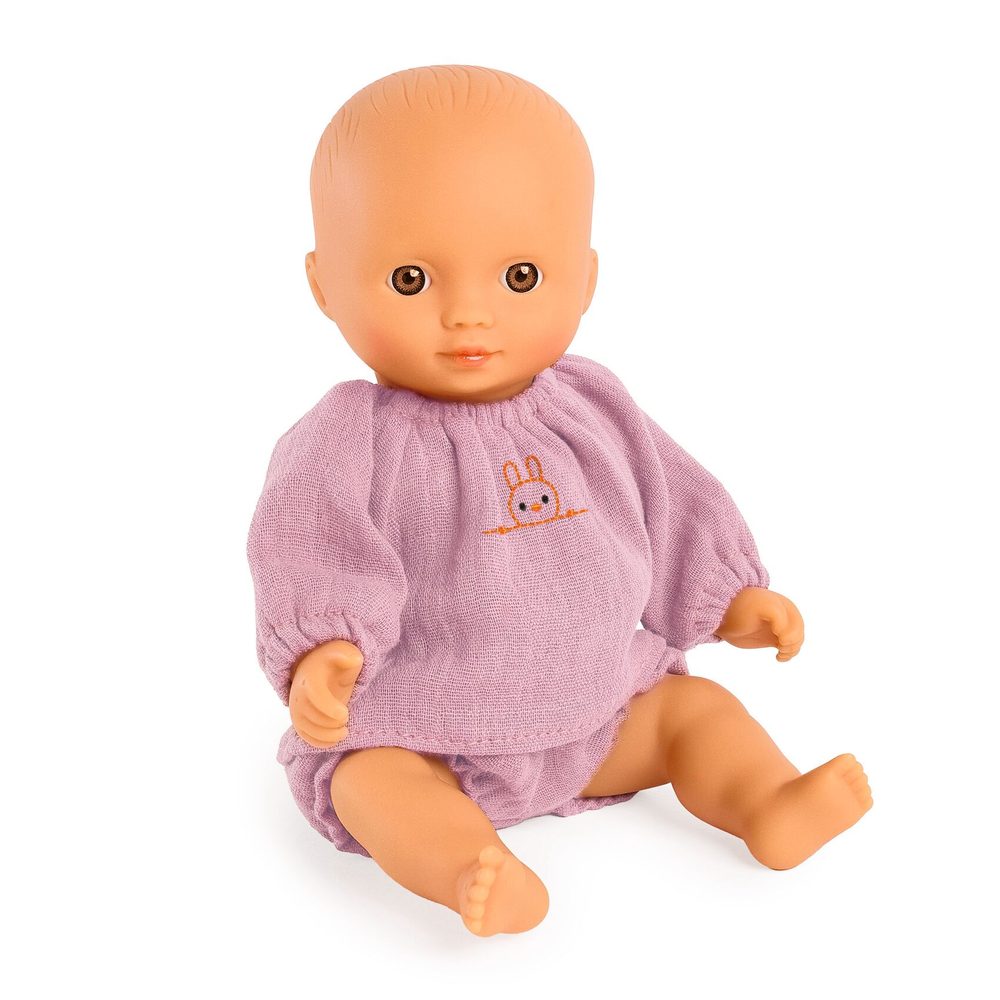 Djeco Bambolotto Mini Pomea 20 cm in Vinile Lola Ola Dina, Soggetto Casuale