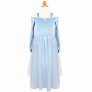 Great Pretenders Abito Da Principessa Elsa, Taglia Elasticizzata 2-3 Anni