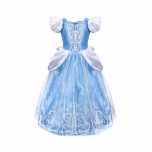 Great Pretenders Abito Da Principessa Cenerentola Estivo, Taglia Elasticizzata 7-8 Anni
