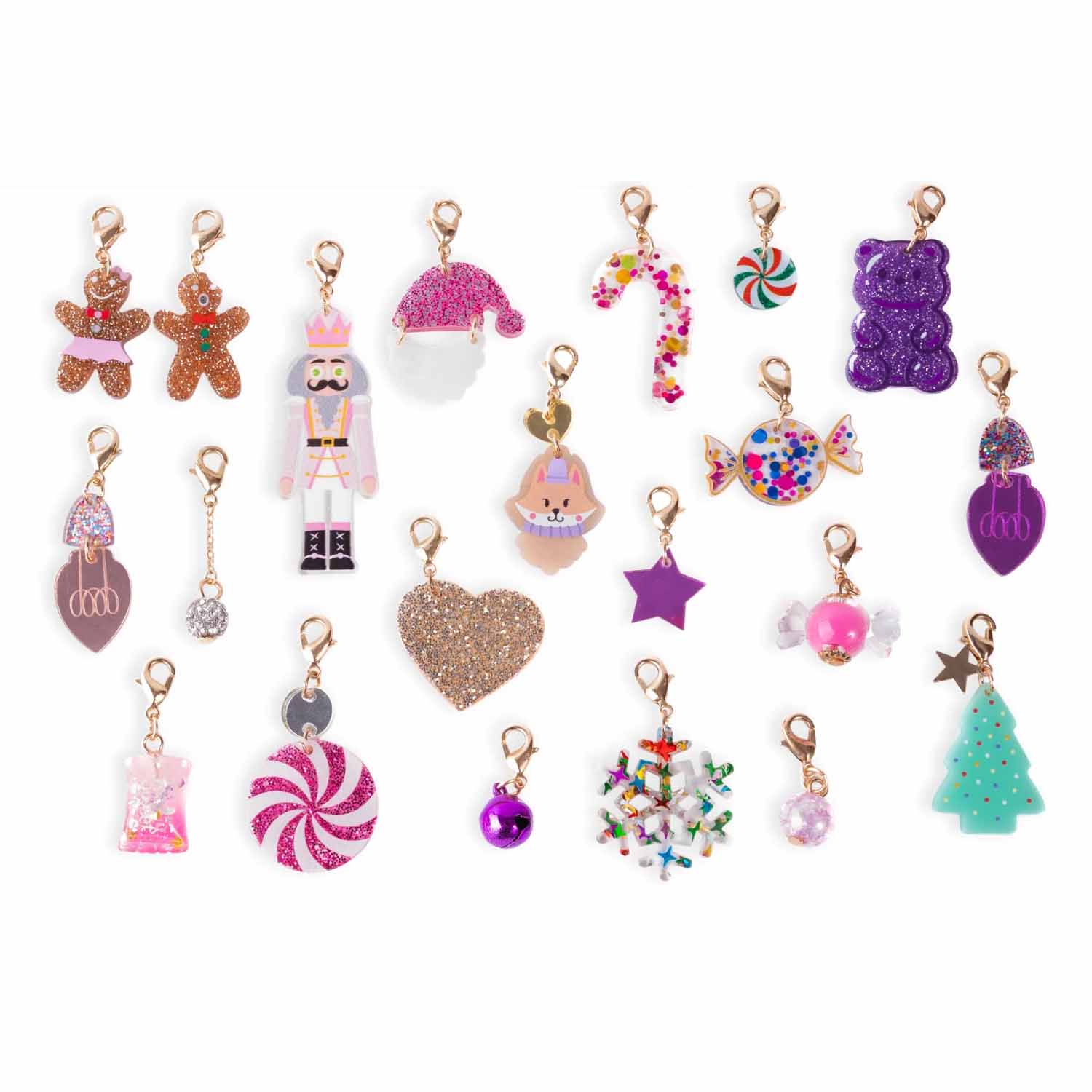 Great Pretenders, Calendario Dell'avvento Candy Cane Manor, 24 Sorprese Per Creare Collana E Braccialetto Natalizi