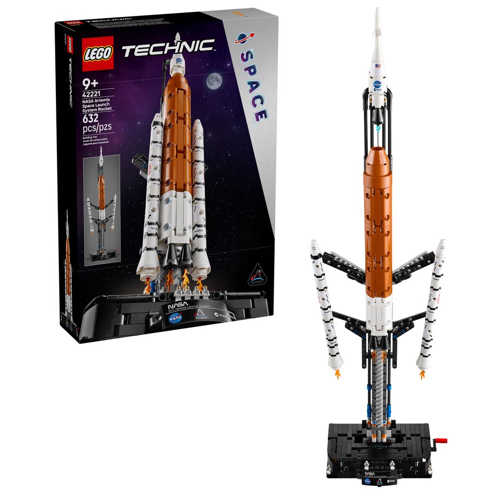 LEGO Technic 42221 Sistema Di Lancio Spaziale Razzo NASA Artemis