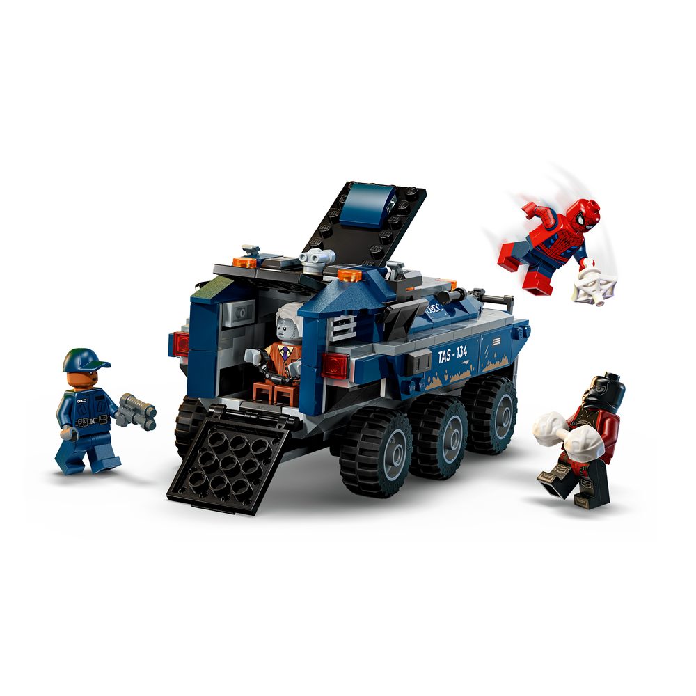 LEGO Marvel 76349 Spider-Man: Inseguimento Trasportatore Di Detenuti