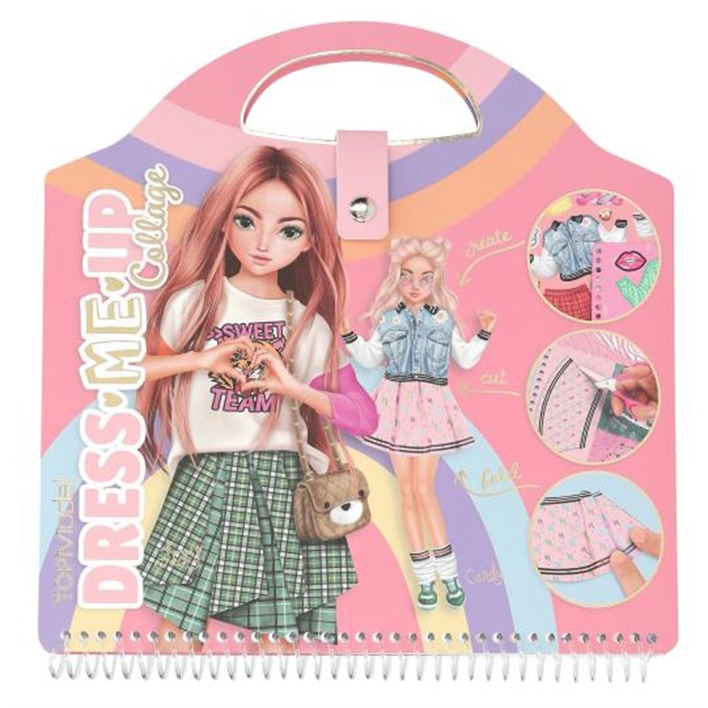 Top Model Album Collage Dress Me Up Per Creare Look Di Moda