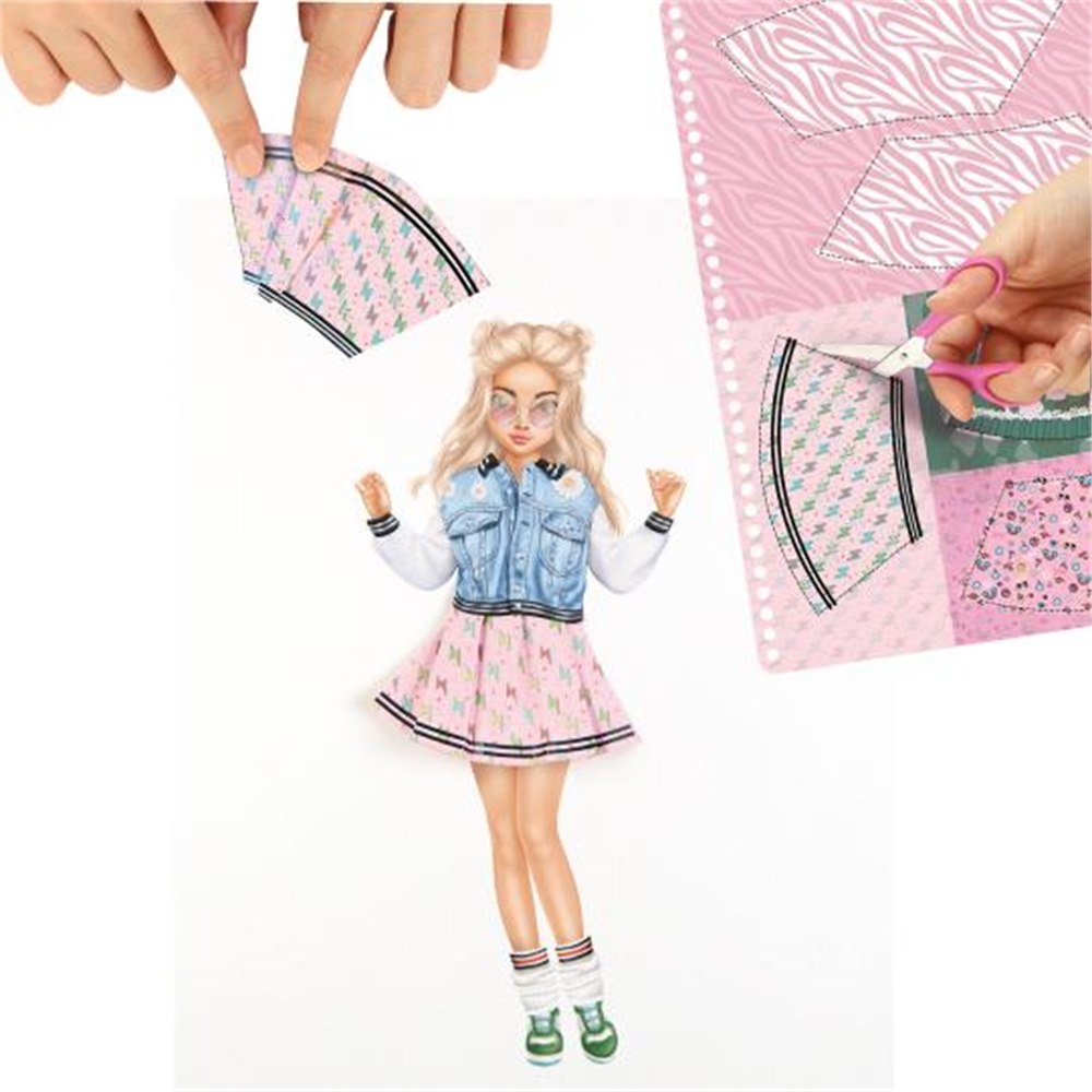 Top Model Album Collage Dress Me Up Per Creare Look Di Moda