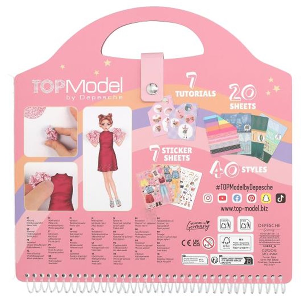 Top Model Album Collage Dress Me Up Per Creare Look Di Moda