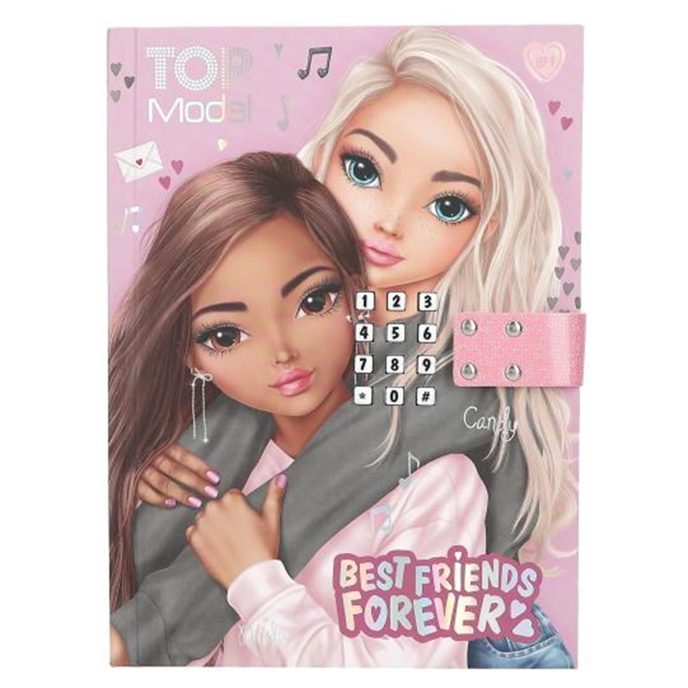 Top Model Diario Segreto Con Codice e Musica, My BFF