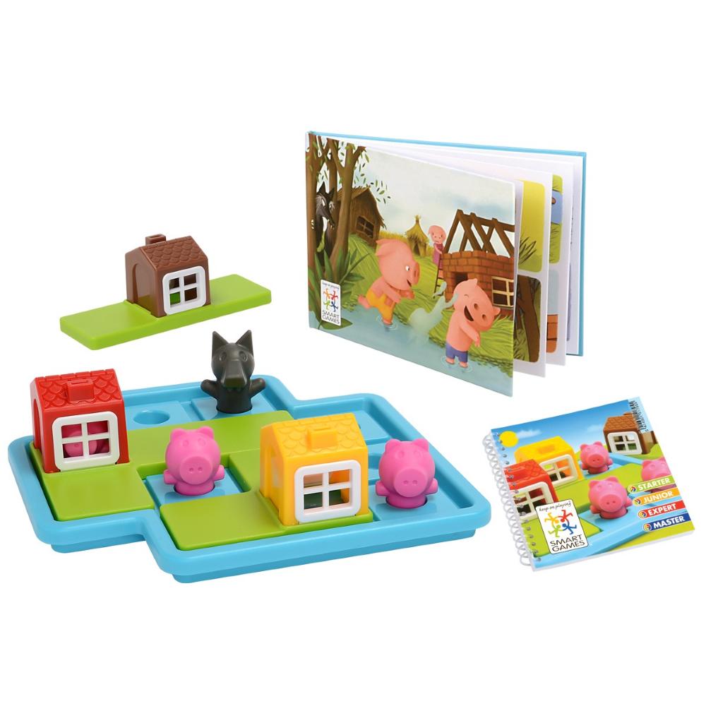 Smart Games I Tre Piccoli Porcellini Con Fiaba 48 Sfide