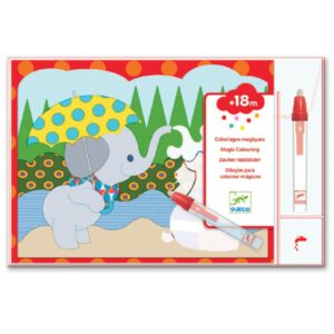 Djeco Disegni Da Colorare Magici, Nascosto Di Fuori